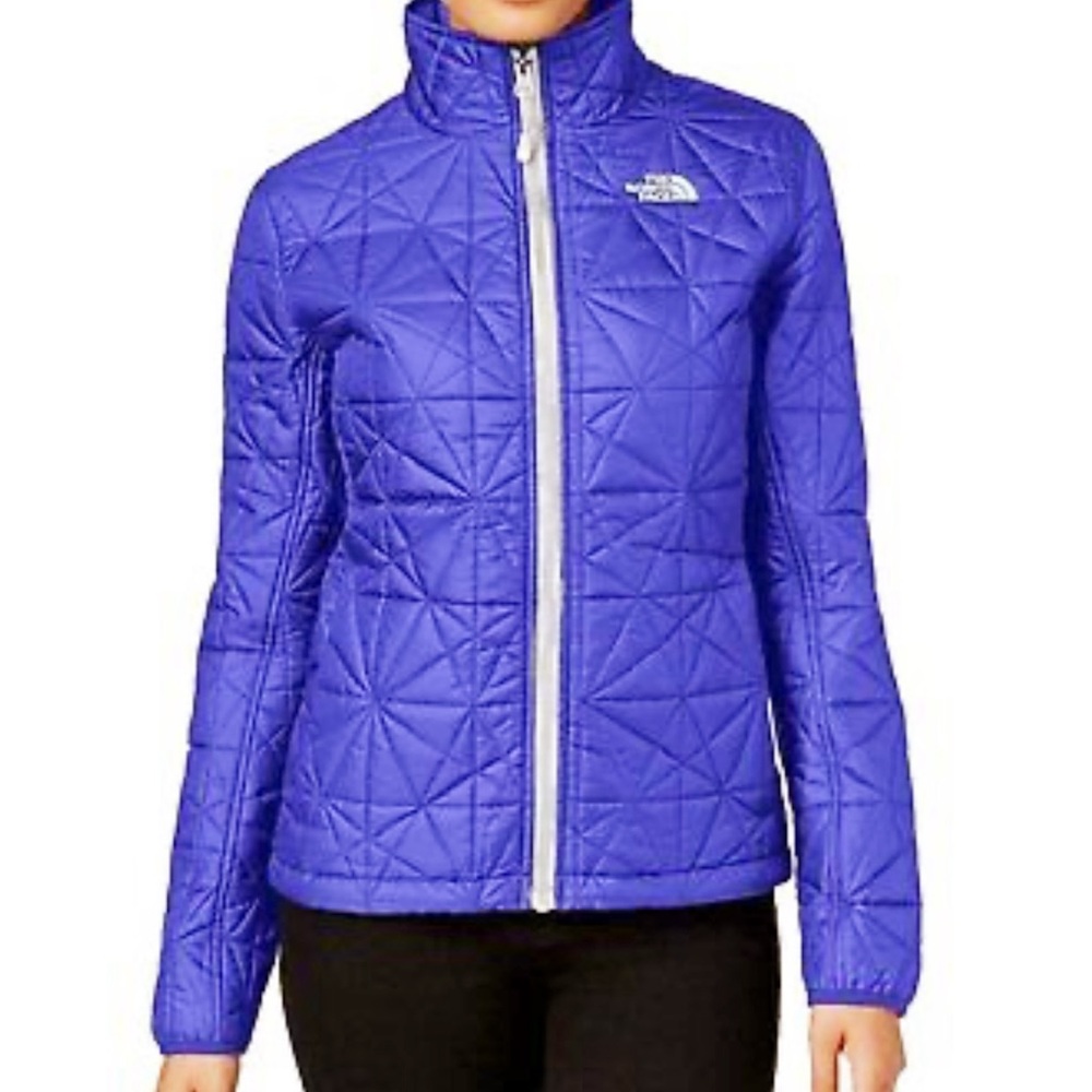 THE NORTH FACE Purple Jacket ”Tamburello” Zipper Front Size XS EUC